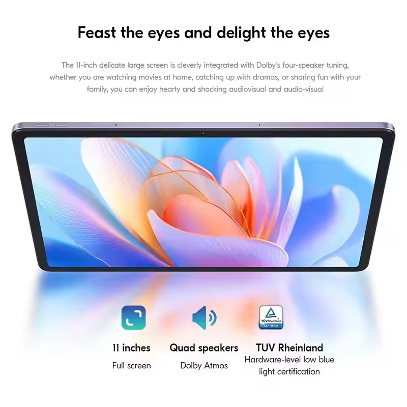Глобальная прошивка Lenovo Xiaoxin Pad 2024 Планшет 6 ГБ 8 ГБ 128 ГБ 256 ГБ 11 "Дисплей Qualcomm Snapdragon 685 WIFI 7040 мАч Android Tab