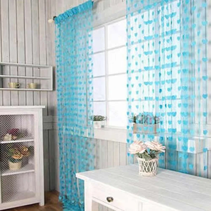 Dây Chuyền Trái Tim Trang Trí Màn Mới Lạ Màn Cửa Sổ Phòng Khách Màn Chia Dây Trang Trí Nhà Màn Dây Tua Rua Cửa