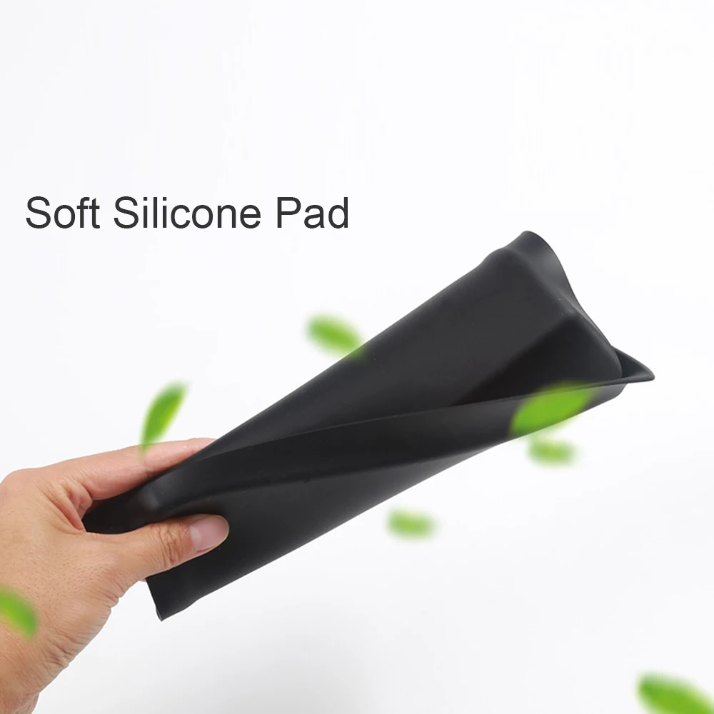Wireless Charging Silicone Pad For Tesla Model 3 2024 Highland Center Control Storage Box Armrest Non-slip Mat Phone Holder Pads