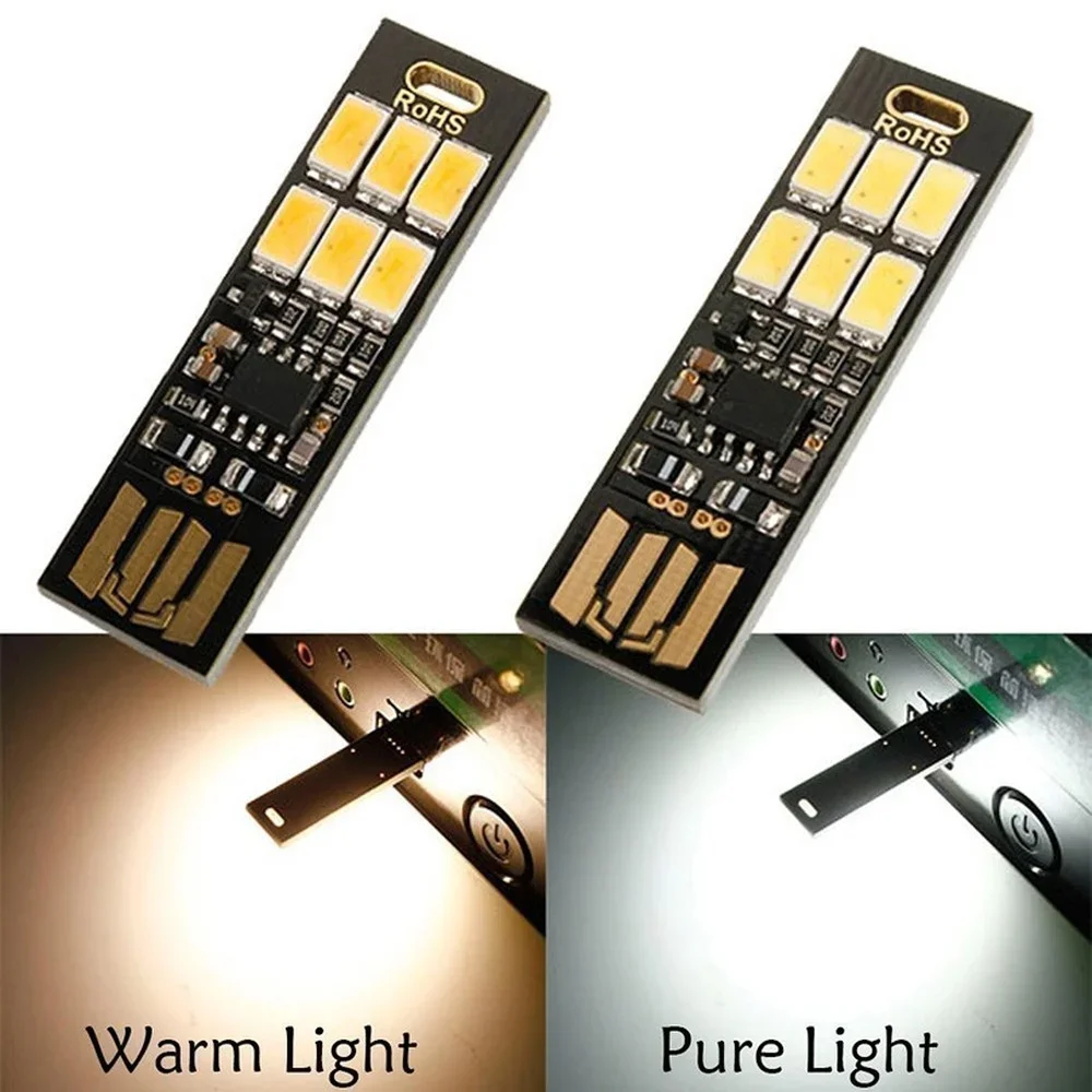 Portatile Mini 5730 USB LED Light 5V Touch Sensor luce notturna dimmerabile per Power Bank Computer Laptop PC Book Reading lampada da tavolo