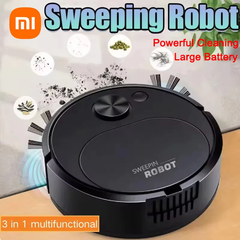 Xiaomi-Robot aspirador inteligente 3 en 1, Robot de barrido, fregona de barrido, súper succión, Mini barredora inteligente inalámbrica 2025