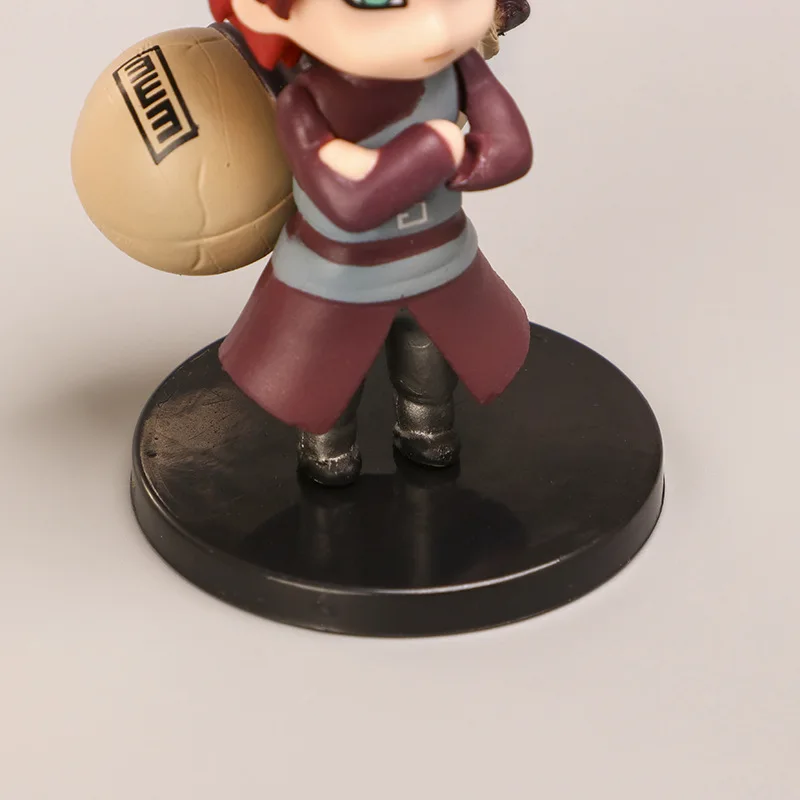 Quente 12 pçs/set anime naruto shippuden hinata sasuke itachi kakashi gaara figura brinquedos q versão pvc estatueta modelo bonecas presentes