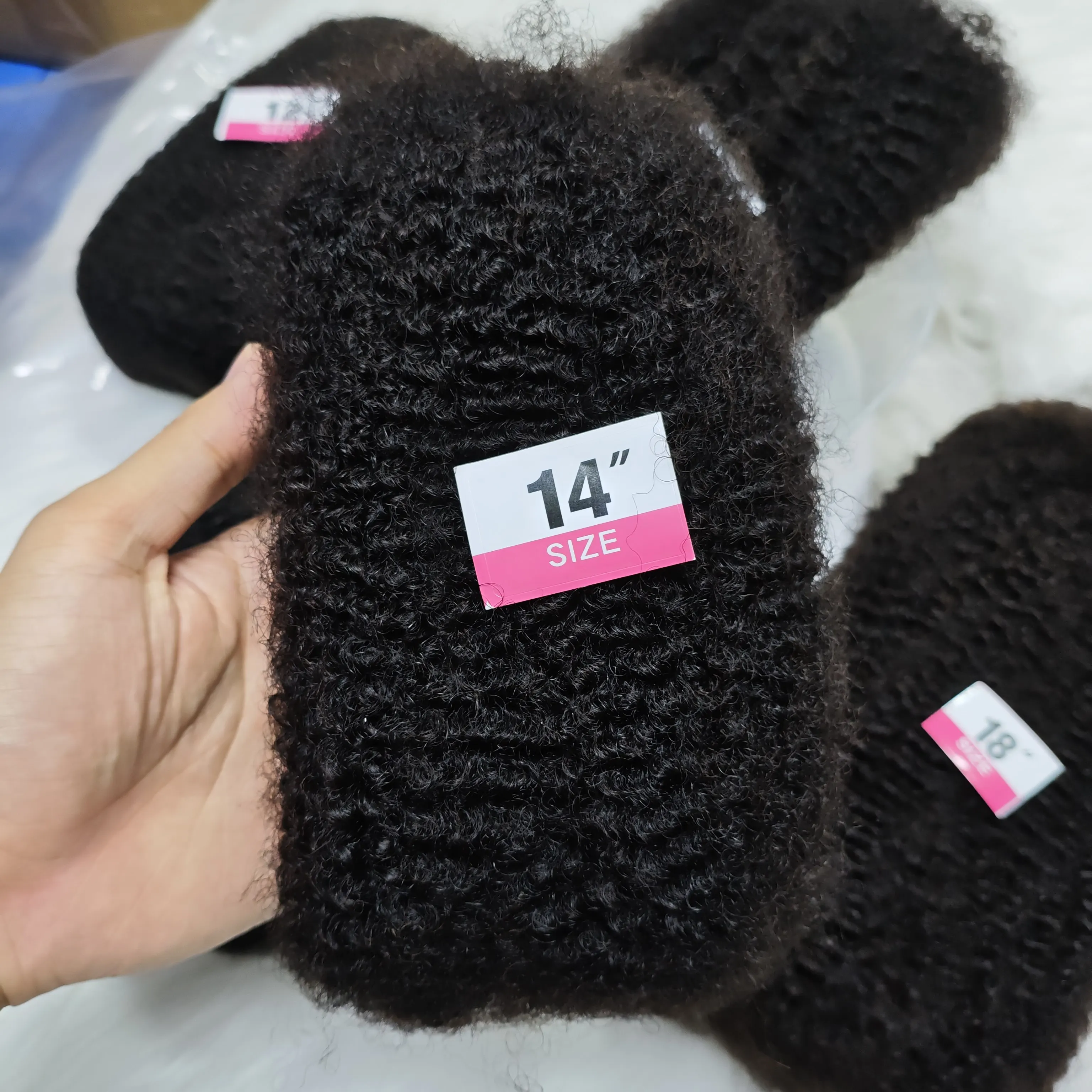 Afro kinky em massa 4c 100% cabelo humano 30g/50g 1 pacote de cabelo macio em massa para mini torção tranças dreadlocks extensões reparação loc