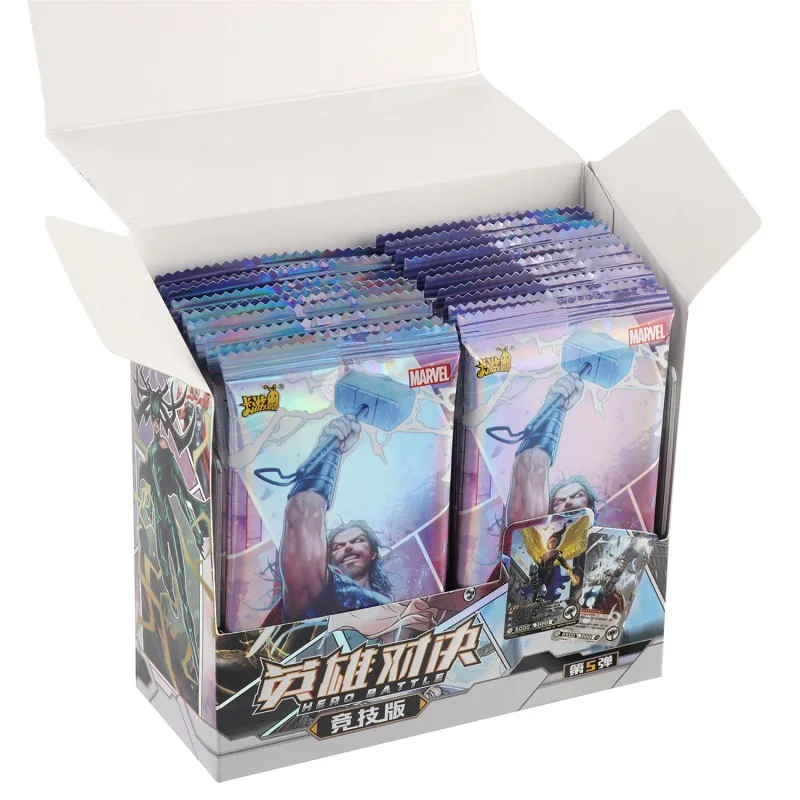 KAYOU 120/180 Stück Marvel Card Avengers Set SSR CR Seltene Karte Spider-Man Iron Man Competitive Edition Sammlerspielzeug
