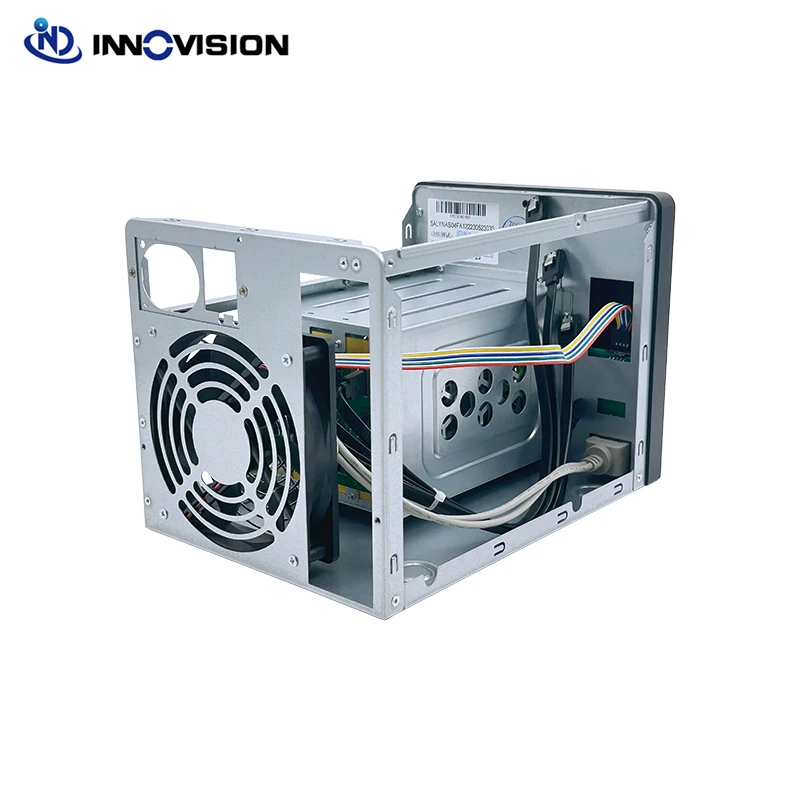 High Quality New Tooless Screwless Hard Drive Enclosure 4 HDD Bays Nas Storage Server Case Support Install PCIE Card