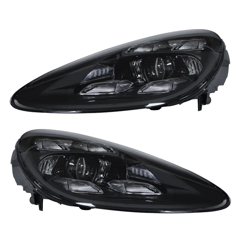 Per Porsche Cayenne 958 958.1 2011 2014 Anno Accessori Auto Faro A LED 958 Aggiornamento a 9y0 2023 Faro Luce di Montaggio DRL