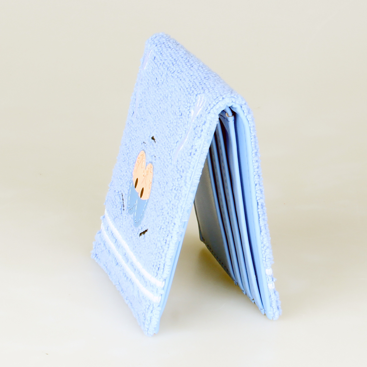 High-Quality Towel Cloth Bi-Fold Wallet Fashion Personalized Card Holder ID Card Slot