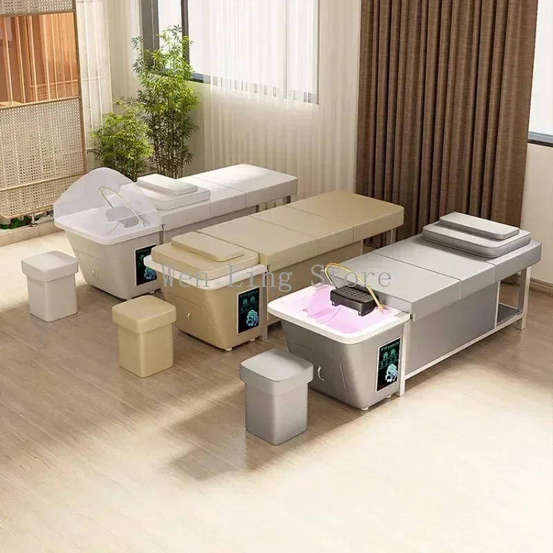 헤드 스파 Japonais 샴푸 의자 물 탱크 살롱 가구 일본 헤어 워시 스타일링 Camilla Lashista 샴푸 뷰티