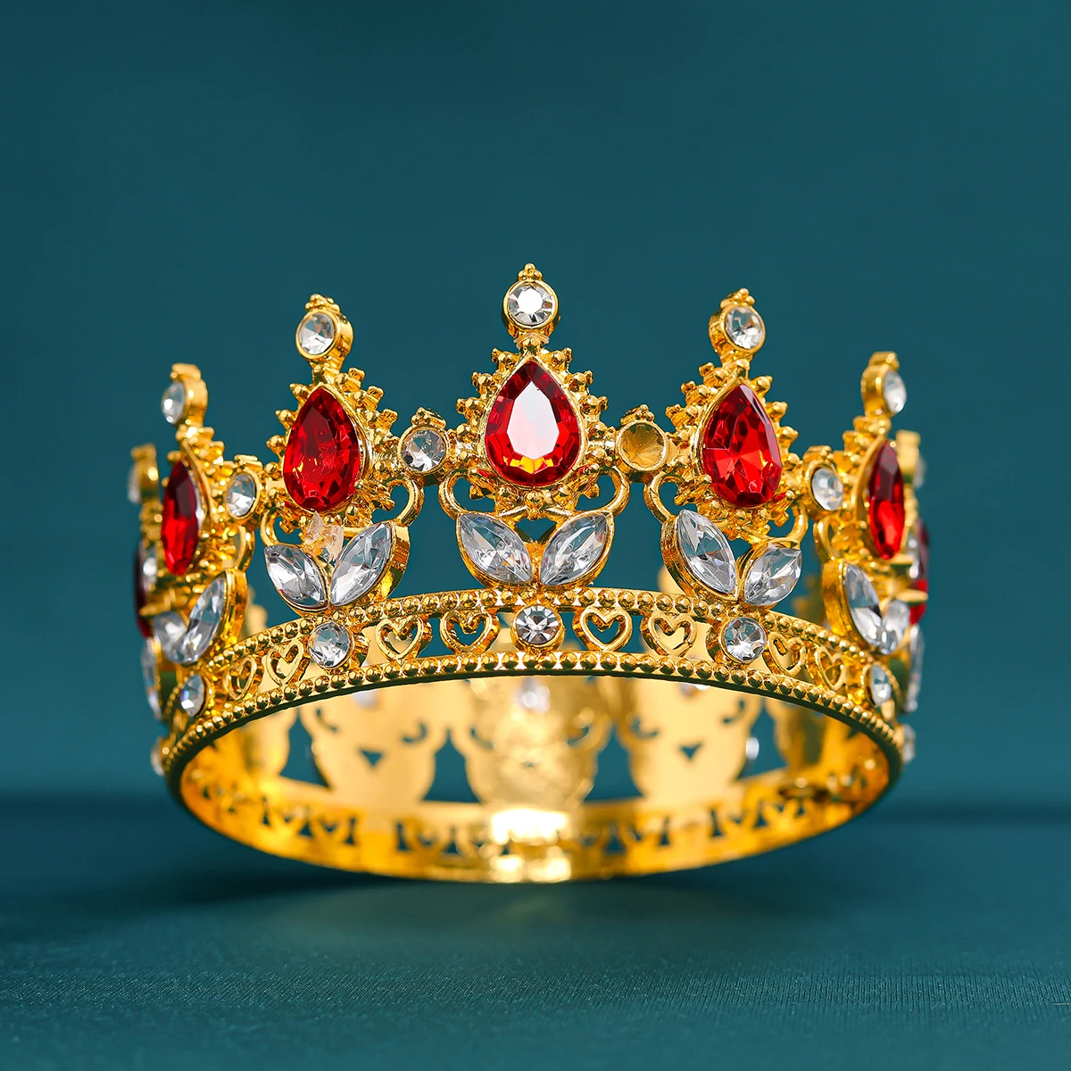 Prinses Koningin Bruids Kleine Tiara's en Kronen Prom Verjaardagstaart Kroon Diadeem Haarversieringen Bruiloft Haar Sieraden Accessoires