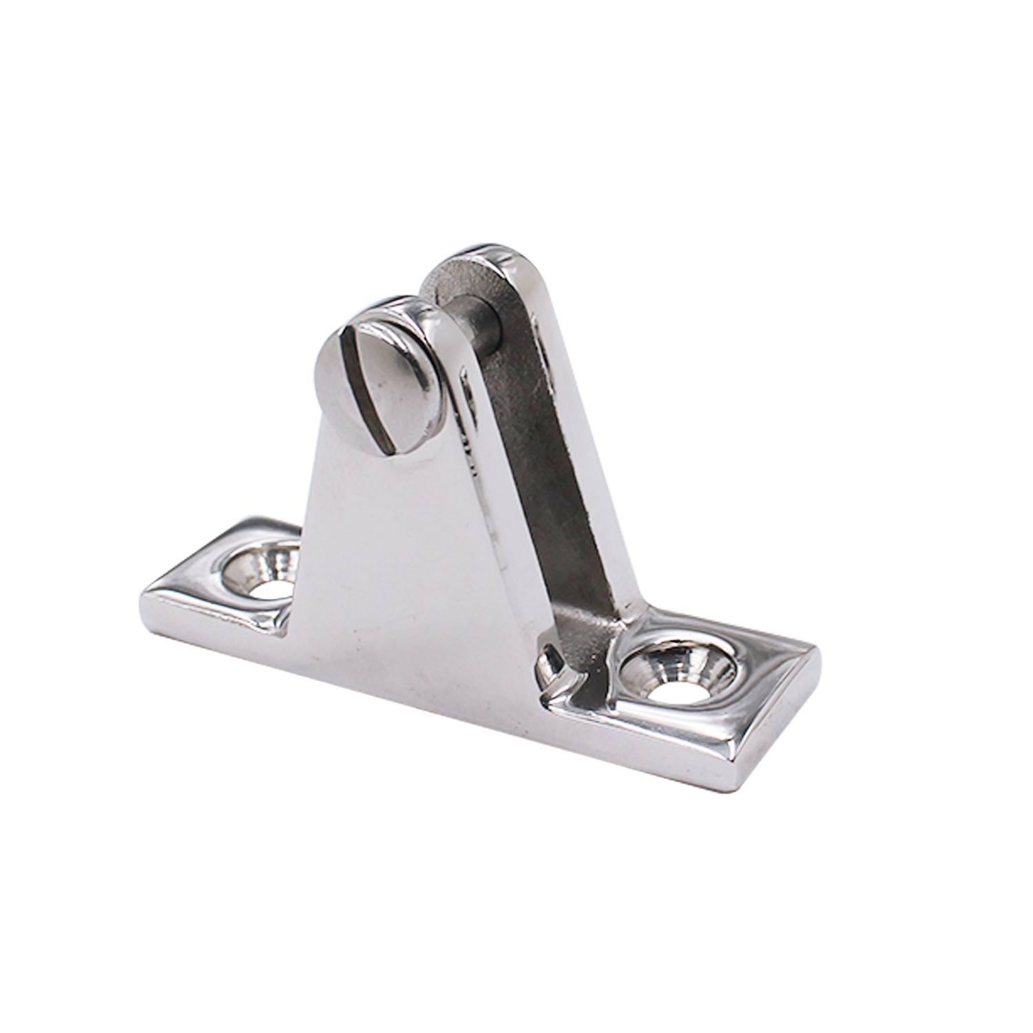 8 PCS Marine 316 Stainless Steel 2-Bow Bimini Top Hardware Fitting Set Deck Hinge Jaw Slide Eye End Fitting for 22/25mm Pipe