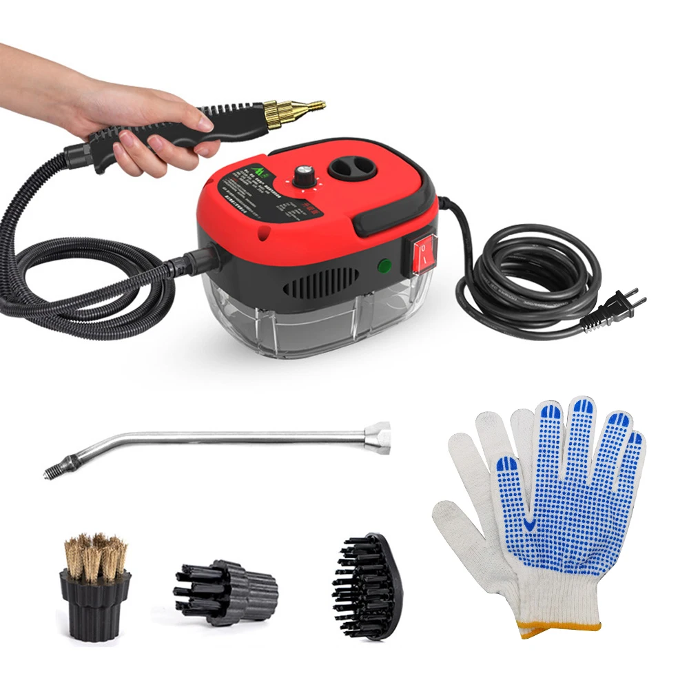 2500 W tragbarer Handdampfreiniger, Hochtemperatur-Druckdampfreinigungsmaschine für Küchenmöbel, Badezimmer, Auto
