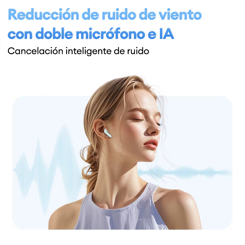 Nuevo Lenovo LE209 auricular inalámbrico Bluetooth ANC reducción de ruido música HiFi auriculares Bluetooth 30H duración de la batería auriculares para juegos