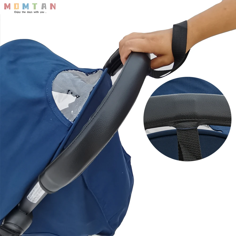 Accesorios para cochecito de bebé, funda protectora de cuero y reposabrazos, barra parachoques, mango de pasamanos para Babyzenes Yoyo Yoya + cochecito