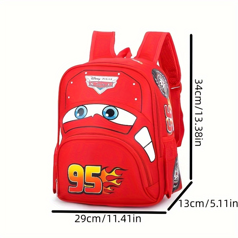 Hot kindergarten cartoon 95 car Travel bag 3D waterproof boys 2-5 years old children backpack