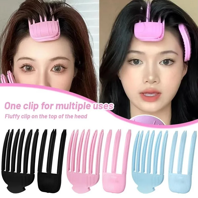 1/2 pçs clipes de ondulação de cabelo sem calor natural fofo ferramenta de estilo de cabelo sem calor diy cuidados com o cabelo raízes para volume e textura
