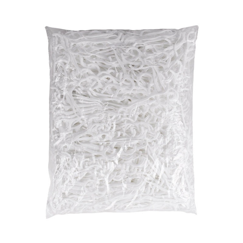 190--Manufacturer bulk floss stick floss bag wholesale floss box polymer thin slip floss tag disposable floss