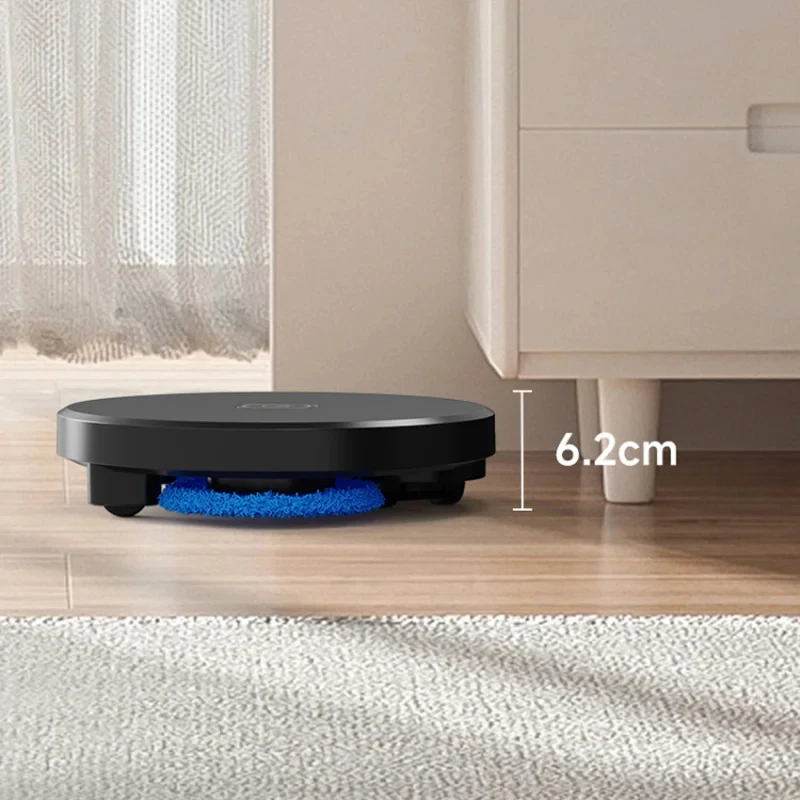 Smart Sweeping Robot Dual-Wheel Smart Floor Mopping Machine Automatic Wet Dry USB Rechargeable Mop For Household Cleaning