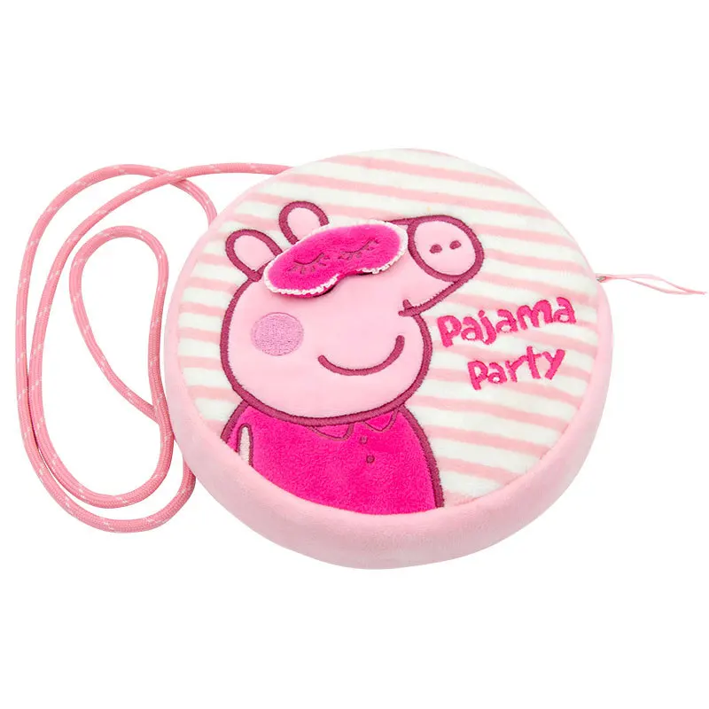 PEPPAピッグクロスボディバッグ,子供用,ペッパピッグ,幼稚園,ナップザック,ラウンドショルダーバッグ,コインバッグ,女の子のおもちゃ,ギフト