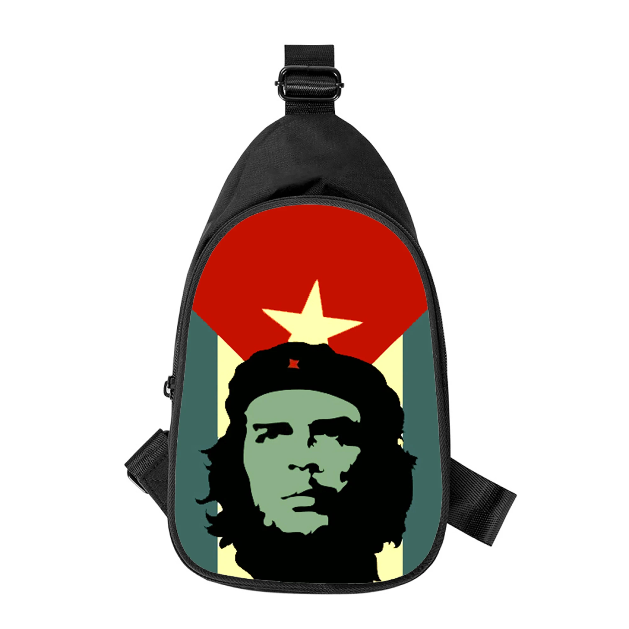 Che guevara 3d drucken neue Männer kreuzen Brusttasche diagonal Frauen Umhängetasche Ehemann Schule Hüft tasche männliche Brust packung