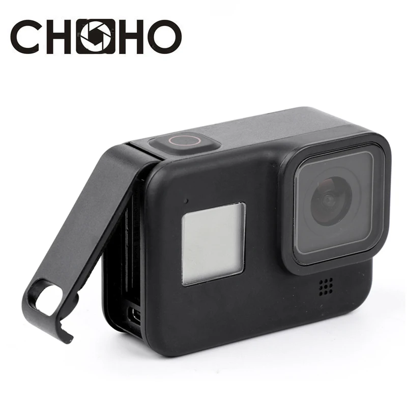 Боковая крышка батарейного отсека для GoPro Hero 8, пылезащитная крышка батарейного отсека, чехол для зарядки для Go Pro Hero8, черные аксессуары для камеры