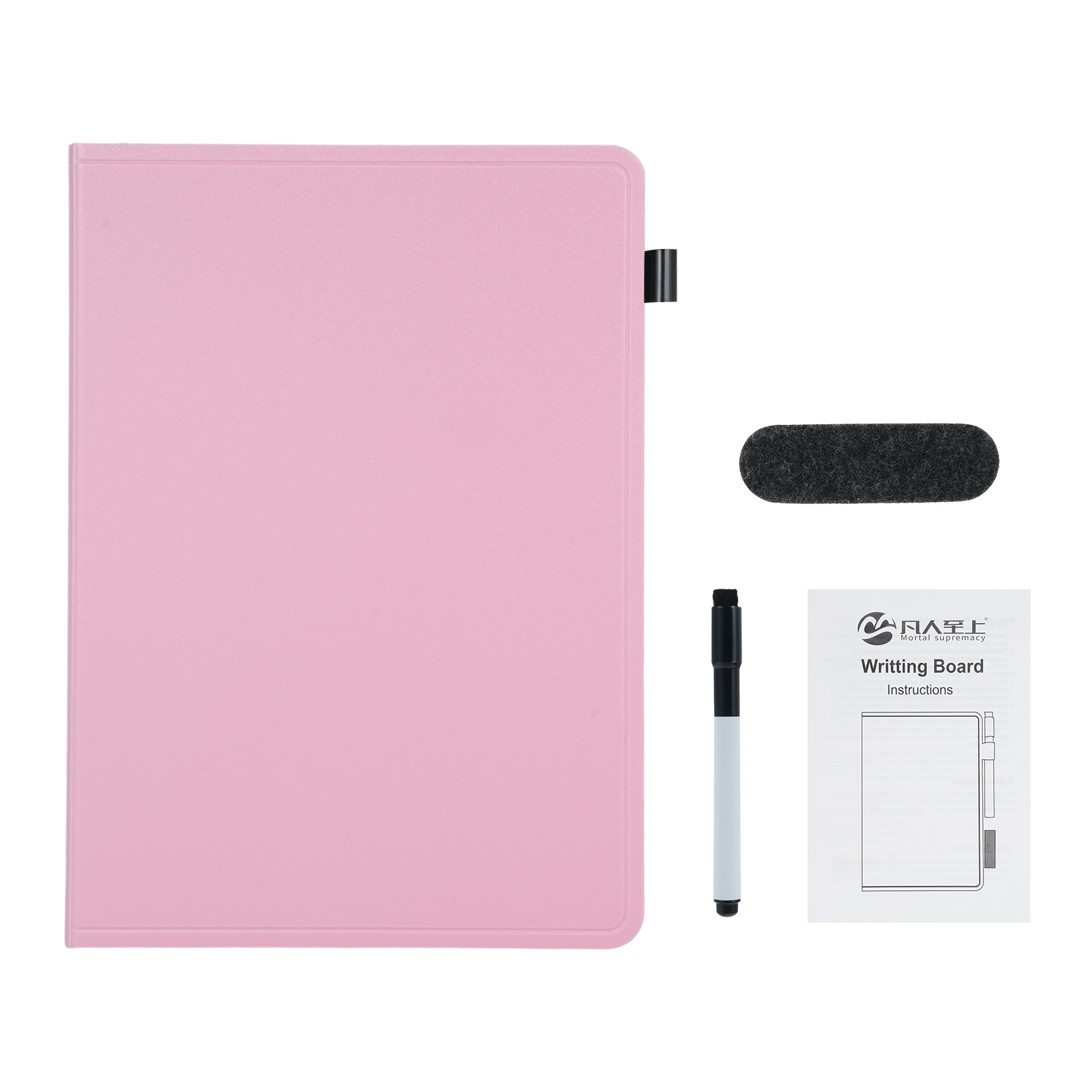 Double Sided Dry Erase Boards A4 Whiteboard Portable Writing Board with Marker & Foam Eraser For Students Home School Education