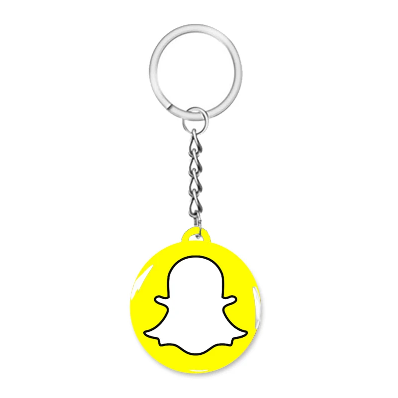 NFC Smart Epoxy Keychain for Google Instagram WhatsApp Facebook Snapchat Review Tap Keychain for Instant Customer Feedback
