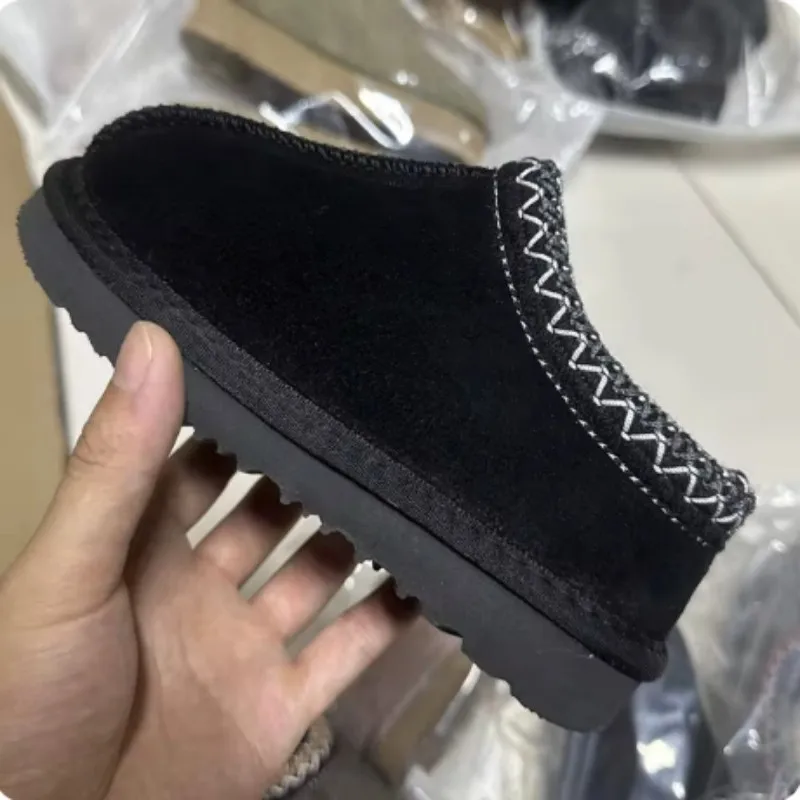 Designer ฤดูหนาวเด็กรองเท้าแตะ Tasman เด็กทารกหิมะข้อเท้า BOOT เด็กวัยหัดเดิน Tazz เด็กคลาสสิก MINI Luxury ยี่ห้อ WARM รองเท้า