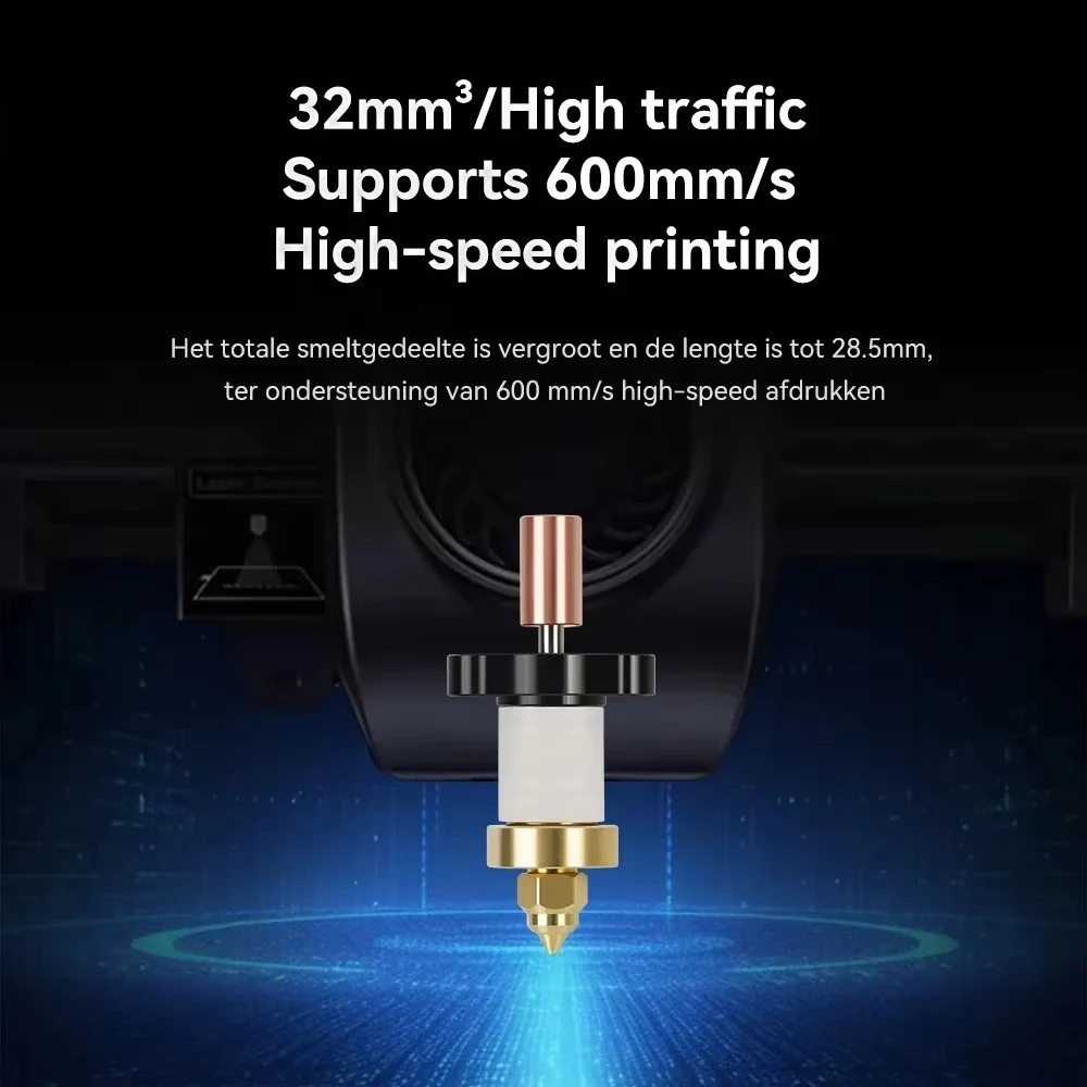 Ender-3 V3 KE Hotend Kit Nozzle Extruder Voor Creality Ender 3 V3 KE 3D Printer Keramische Verwarming Blok Kit 300 ° C Hoog Thermisch