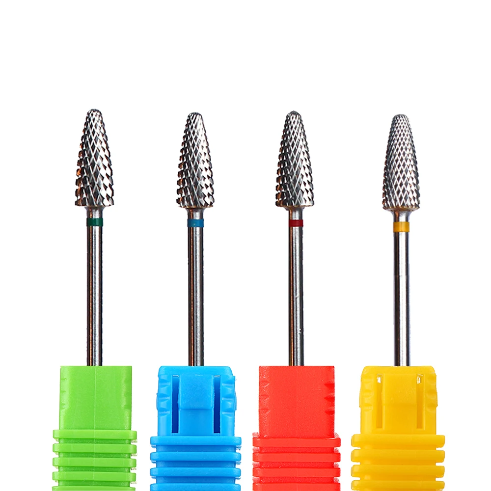 1 Máy Tính Cacbua Vonfram Móng Mũi Xoay Burr Xay Cắt Móng Tay Bit Máy Khoan Điện Máy Làm Móng Tay Chân Dụng Cụ