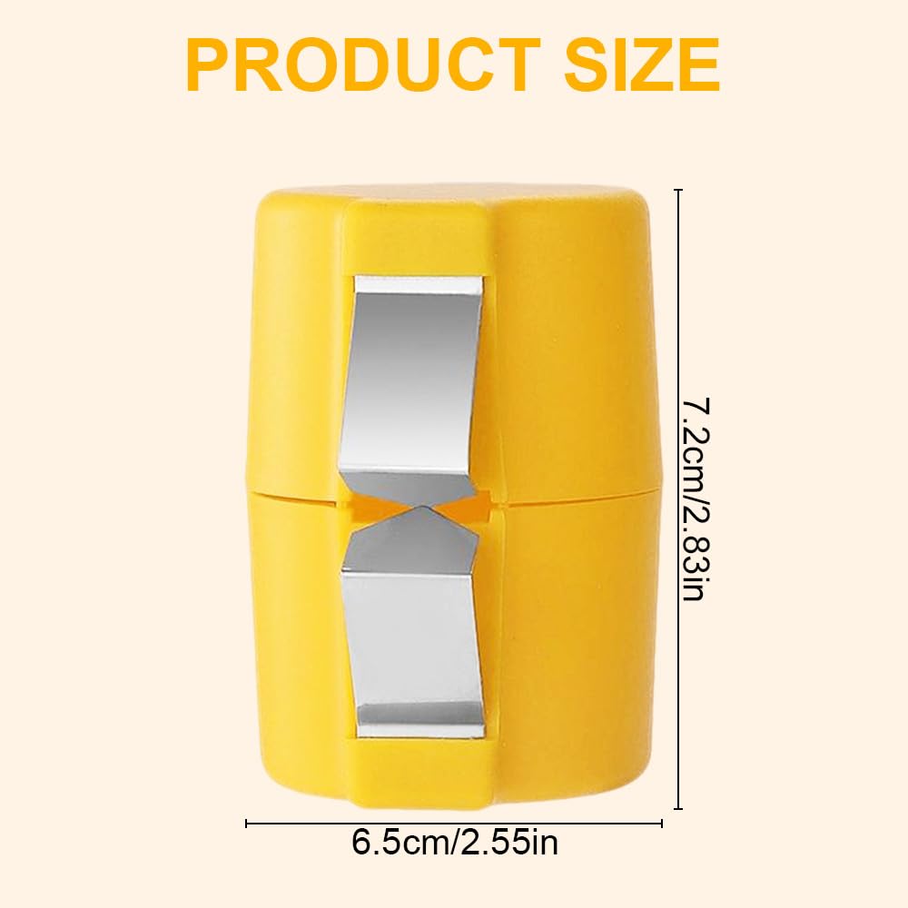 1/2 stücke Multifunktionale Eierschale Opener Handheld Ei Cracker Separator Werkzeug Eierschale Cutter Einfach Öffnen Küche Gadget für Rohes Ei