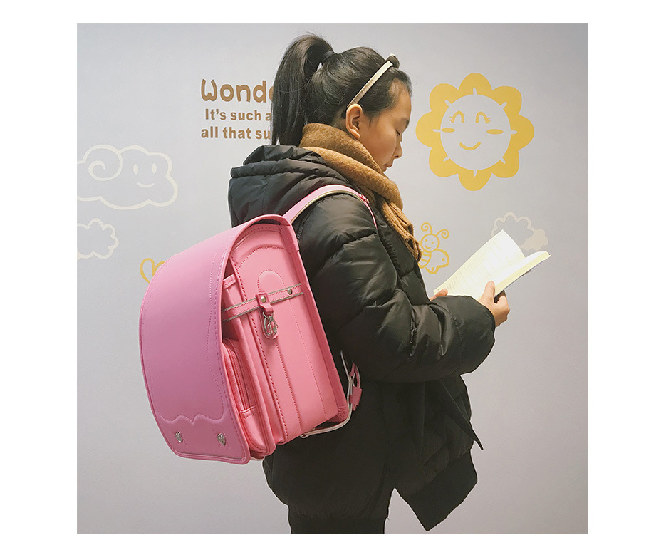 Japanese School backpack bag for girls Children Backpack For Boy Satchel Book Backpack Japan Orthopedic PU Leather School Bag