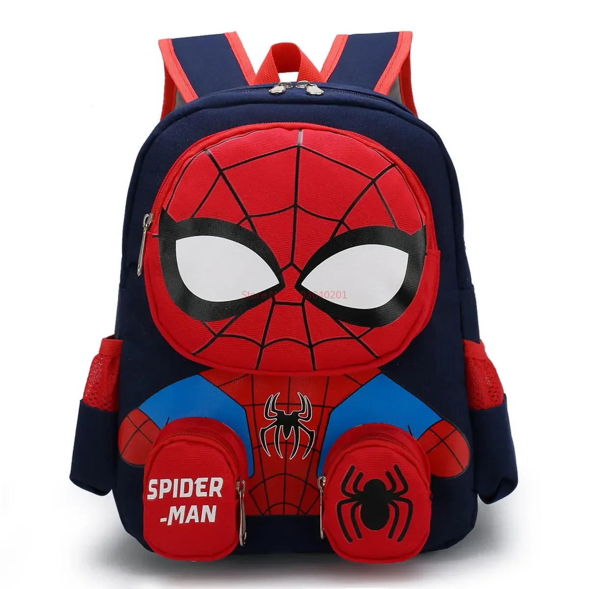 スパイダーマンの学生用バックパック,スーパーヒーローのランドセル,幼稚園の3D漫画ステレオ,子供用トラベルバッグ,ギフト,新しいコレクション2024
