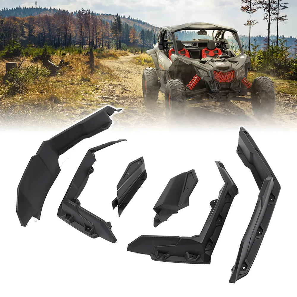 UTV Voor Can Am Maverick X3 1000 Max R RR 4x4 XRC XMR XDS XRS Turbo DPS 900 HO Super Uitgebreide Spatbordverbreders 2017-2025 715002973