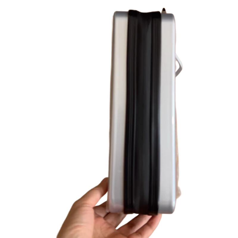 Professional Waterproof Hard Shell Crossbody Bag for MacBook Pro/Air & iPad Pro | Shockproof Laptop Case with Tablet Sleeve