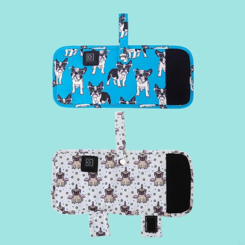 Calentador biberones recargable 581F, seguridad ajustable engranajes para alimentación bebés