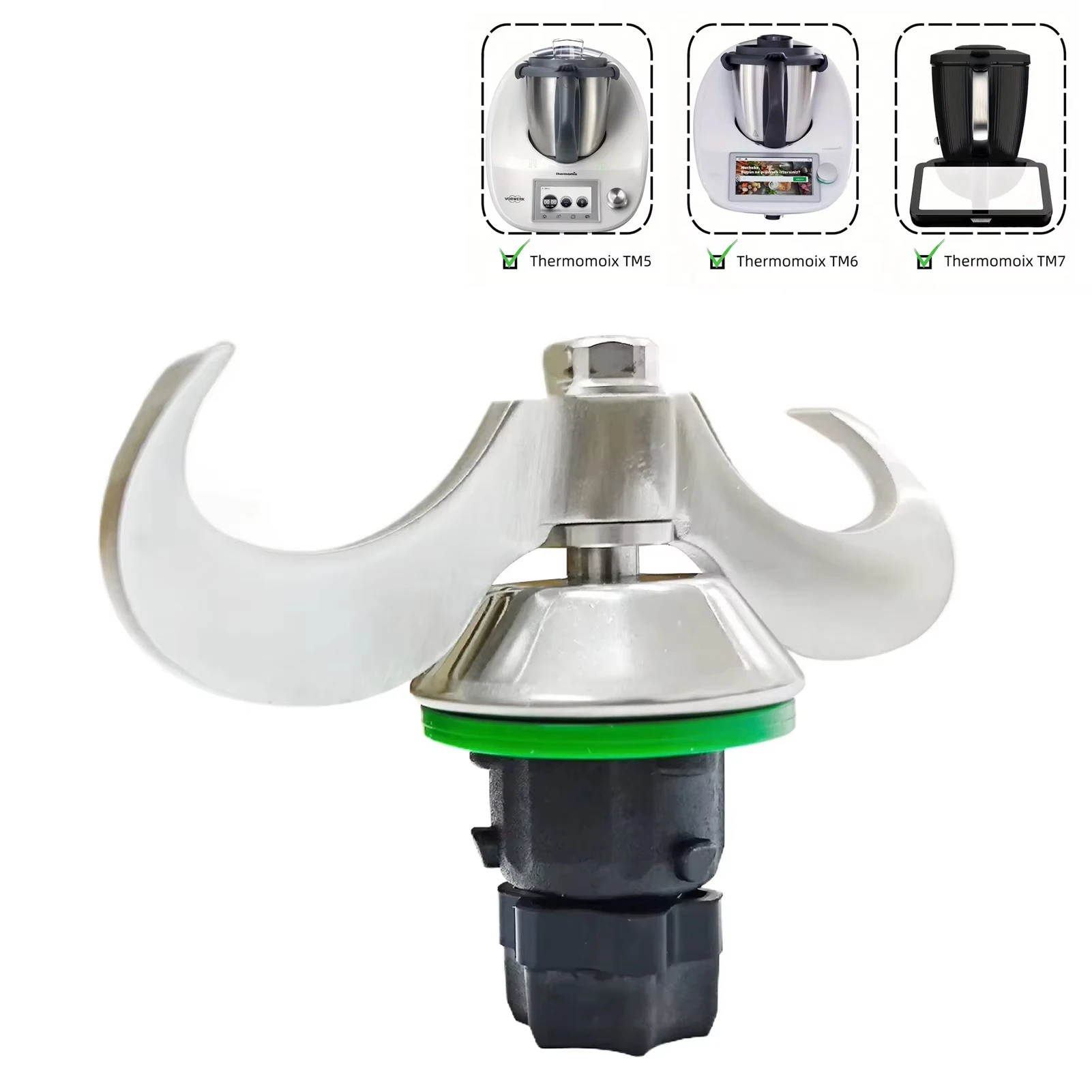 Kneading Dough Mixer for Thermomix TM6 TM5 TM7 Universal Flour Mix Smooth Dough Stir Form Paste