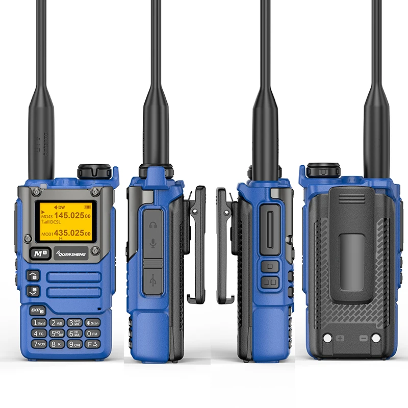 Quansheng UV K5 (8) Walkie Talkie Portable Am Fm Two Way Radio Commutator Station Amateur Ham Wireless Set Long Range Receiver