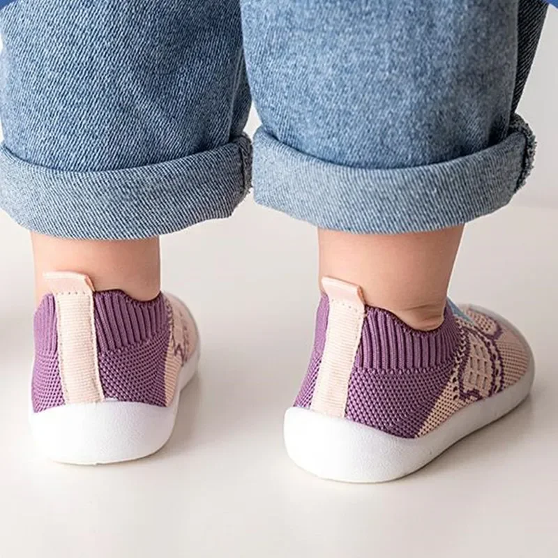 Summer Breathable Mesh Baby Shoes Newborn Toddler Shoes Baby Girl Baby Socks Shoes Soft Bottom Non-slip Baby Boy Shoes 0-5 Years