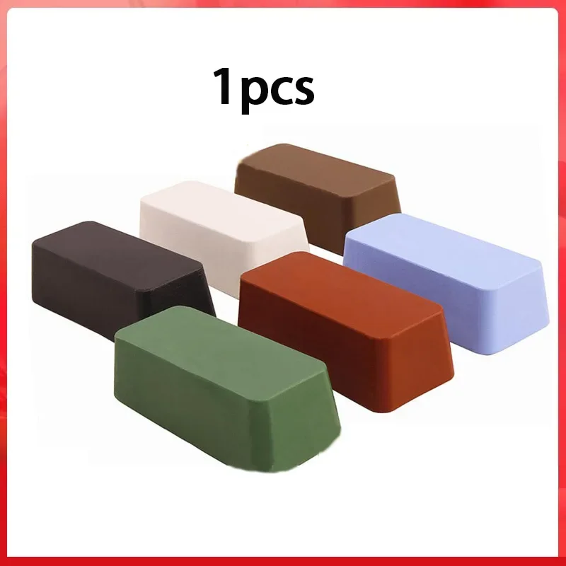 1pcs Solid วางขัดสแตนเลสโลหะขัดขี้ผึ้งปนเปื้อน Scratch Repair และกําจัดบล็อกขัด
