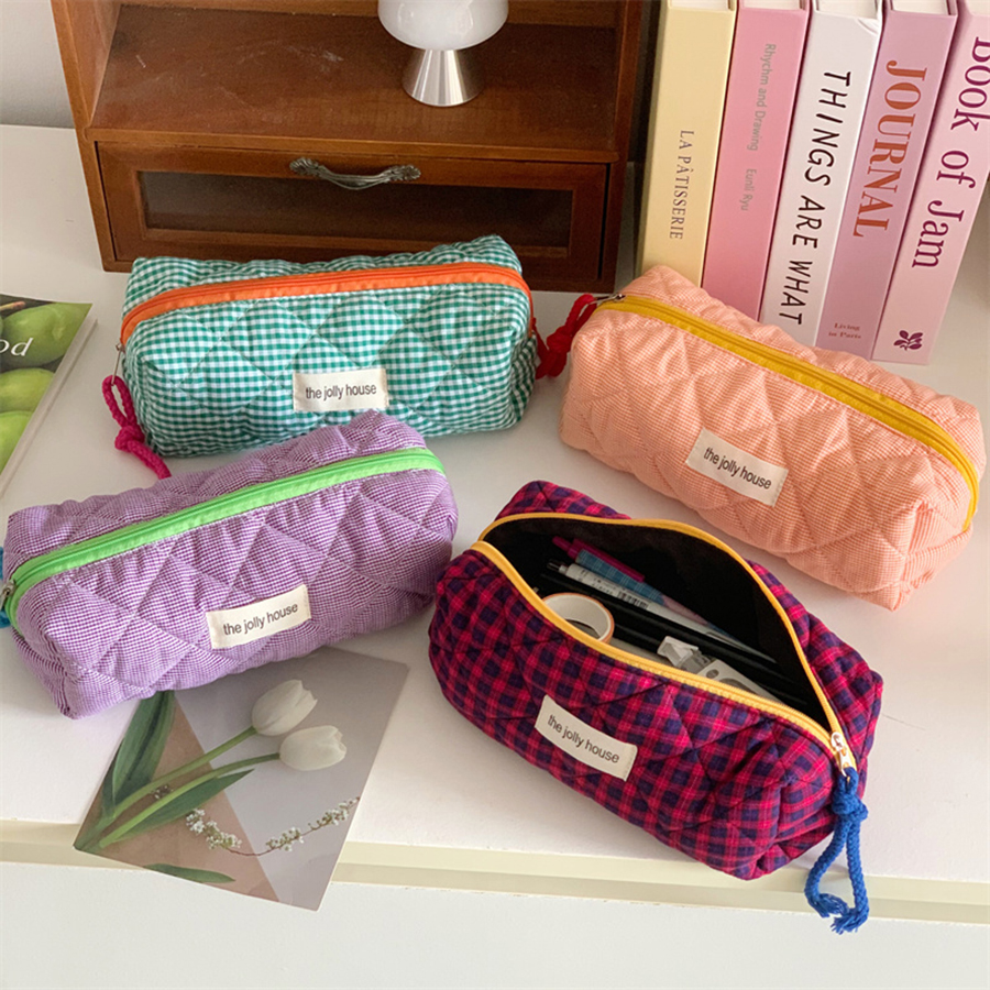 Pencil Case Pen Case Office College School Storage Bag Pouch Holder Box Organizer