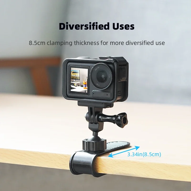 BRDRC-Soporte para visera de coche, accesorios para cámara Insta360 X5/Ace Pro/GoPro Hero 13 12 11 10/Pocket 3/Action 5 Pro