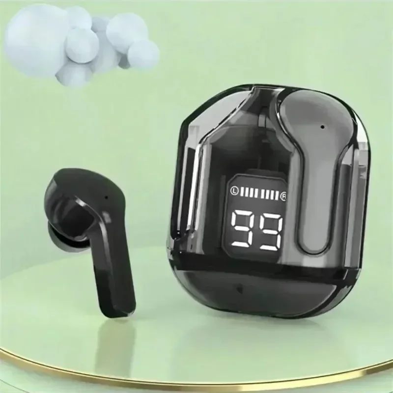 T2 originale Bluetooth 5.3 TWS auricolare Bluetooth wireless trasparente Auricolare wireless audio HIFI di qualità