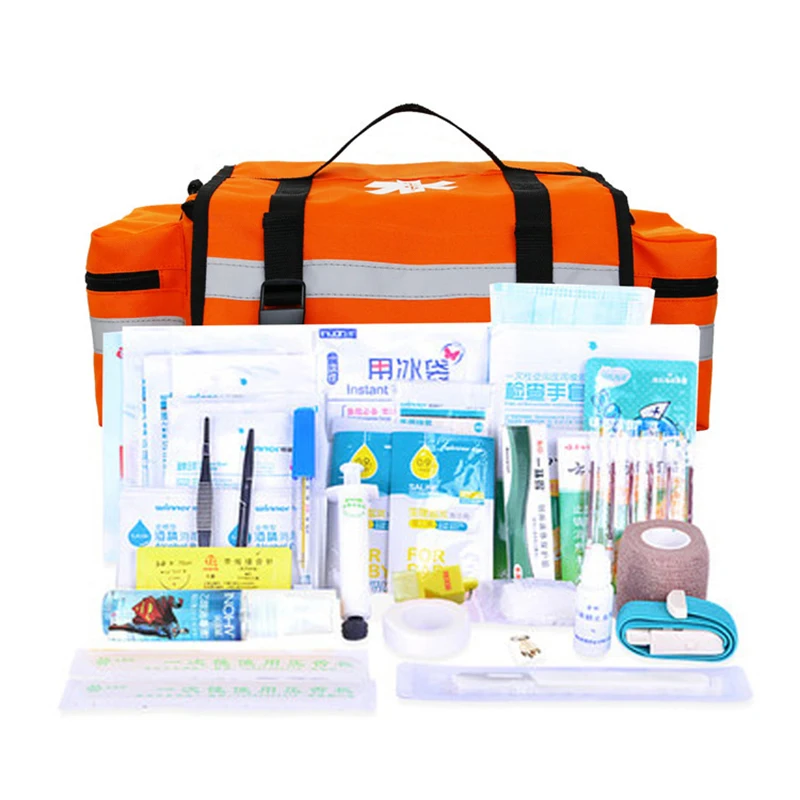 Kits de primeros auxilios vacíos, bolsas de Camping de emergencia médica, Kit de supervivencia, autodefensa, completo, profesional, enfermería, Conjunto grande