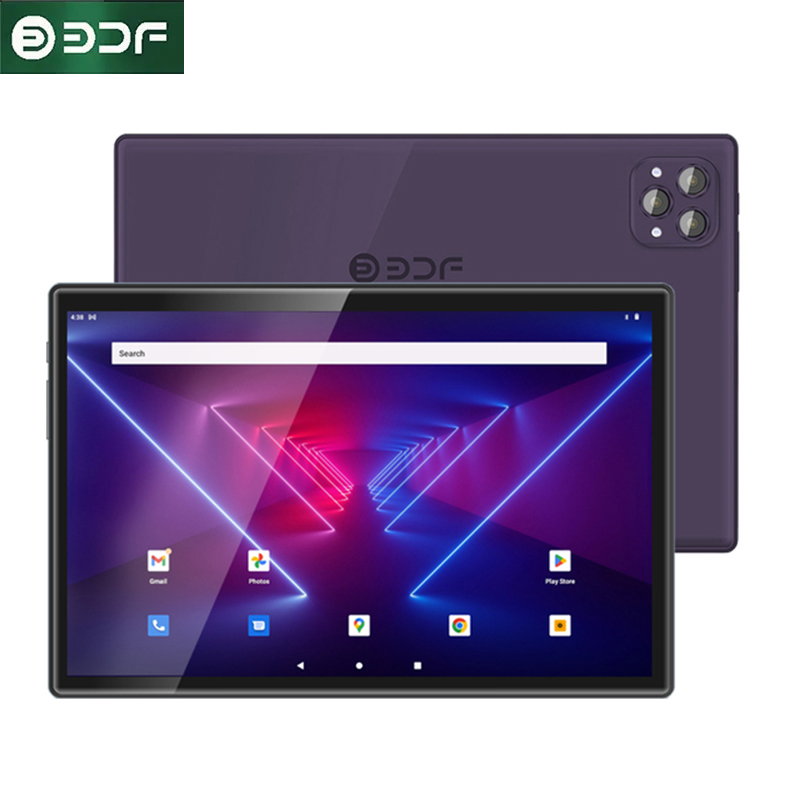 Tablet Android com Display de Alta Definição, Chamada Telefônica, Octa Core, Bluetooth, Wi-Fi, Google, 4G, 5G LTE, 8GB + 256GB ROM, 10,1 polegadas