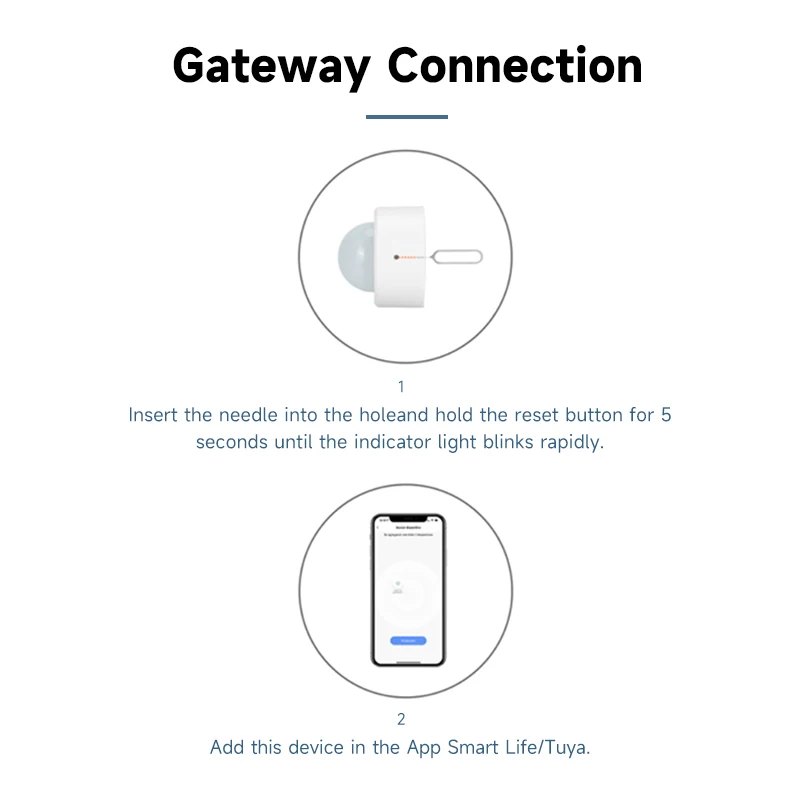 Tuya Zigbee Sensor de movimiento humano hogar inteligente Mini Sensor de movimiento PIR Detector infrarrojo seguridad vida inteligente funciona con Alexa Gateway