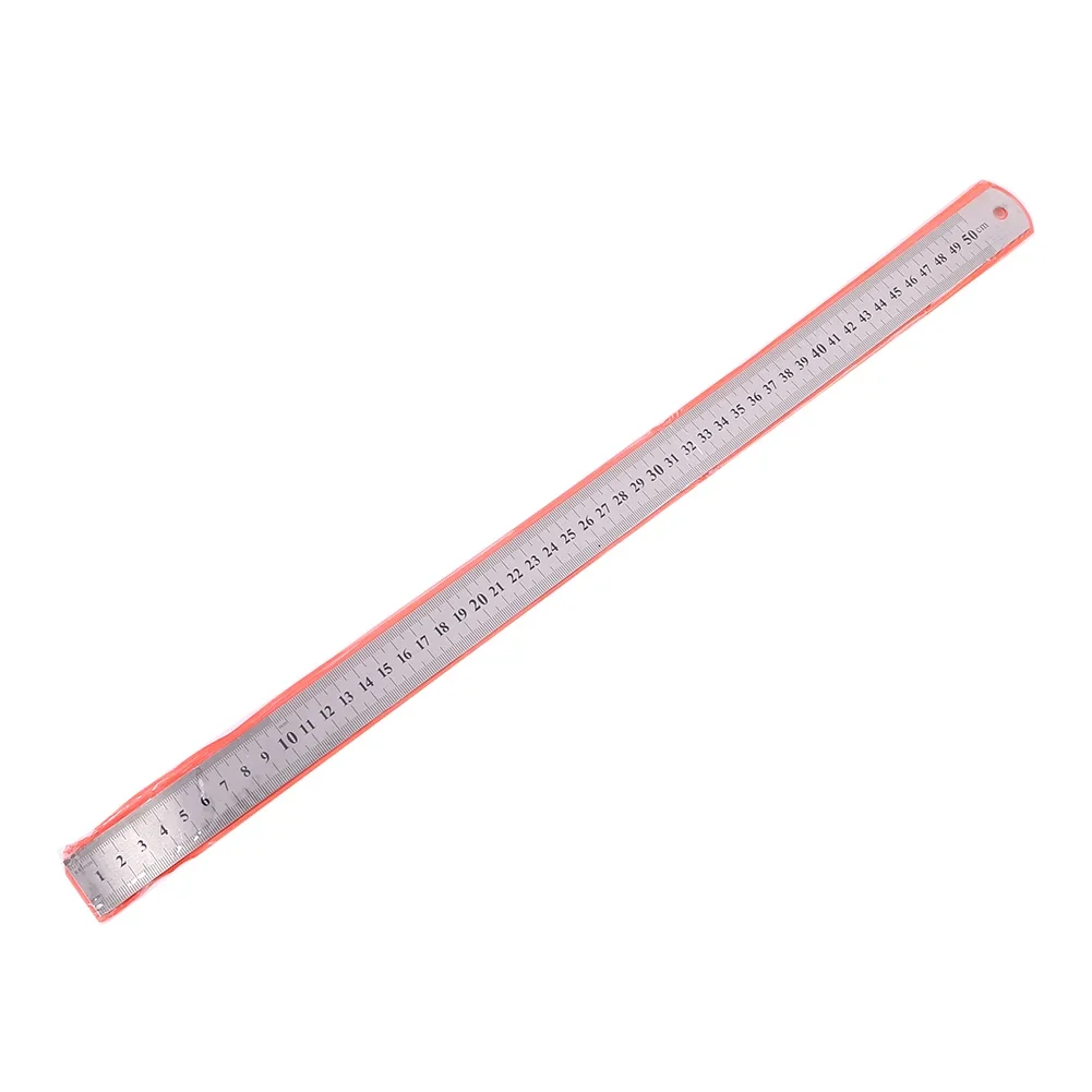 Righello dritto in metallo in acciaio inossidabile Precisione a doppia faccia Strumento di misurazione di precisione Scala Accessori per righello metrico 15-40 cm