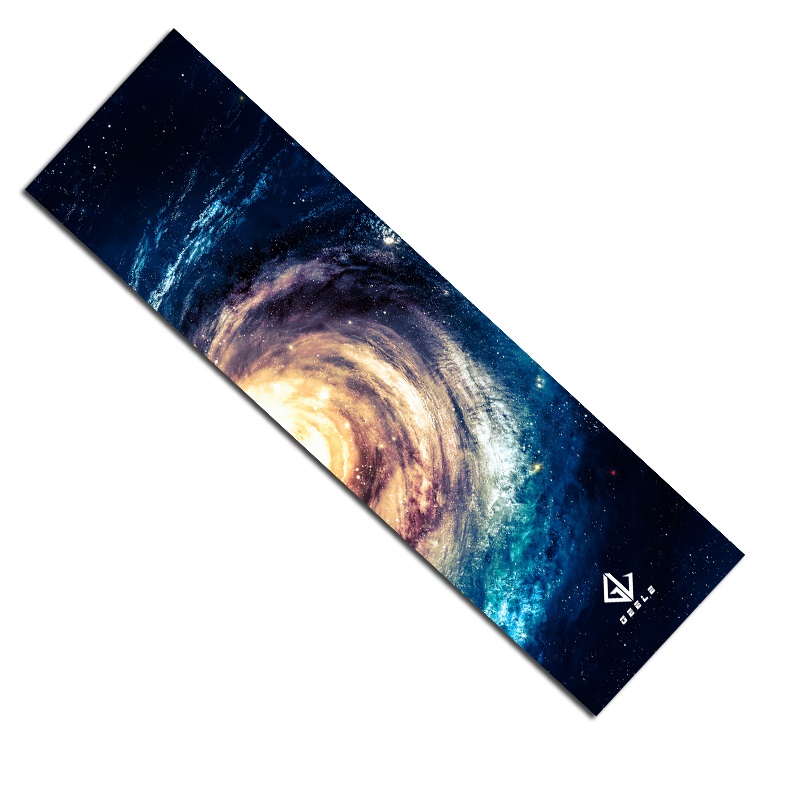 สเก็ตบอร์ดโปรเทปกันลื่นกระดาษทรายแผ่นหนา84*23ซม. แผ่นลองบอร์ดสำหรับจับปลาสเก็ตบอร์ดเทปหยาบ