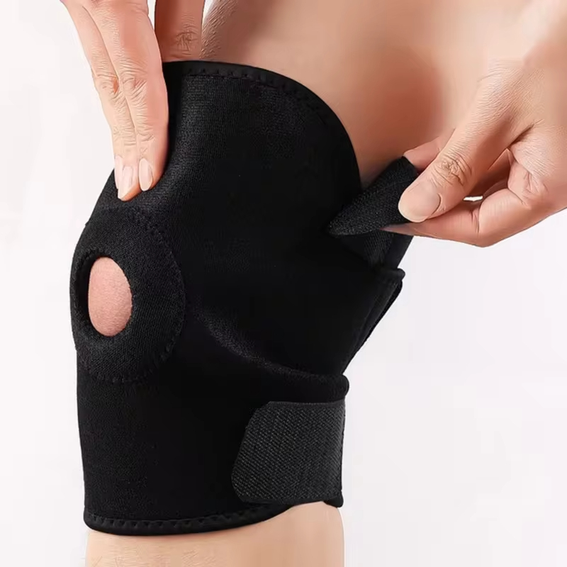 1pc joelheira ortopédica joelheira suporte dor nas articulações relif protetor de patela ajustável esporte joelheira guarda ligamento de menisco