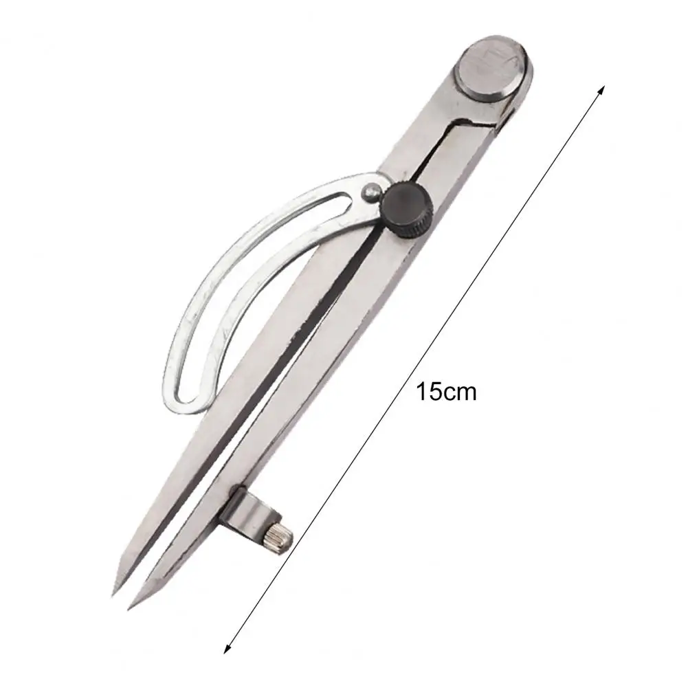 Stainless Steel Spacing Compass Adjustable Handmade Leather Rotating Diy Tool Edge Creaser For Industrial All Steel Marking