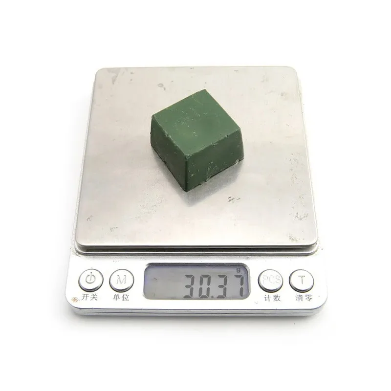1pc/3pcs 3x3cm Verbindung Grün Polieren Paste Schleif Paste Metalle Polieren Wachs Paste chrom Grün Oxid Schleifen 30g